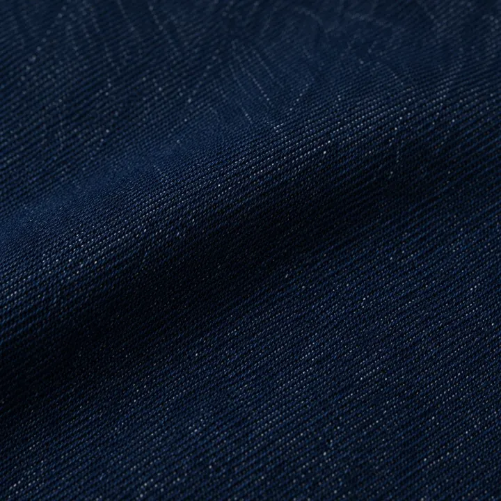 Bemount Bemount Midnight Blue Baggy Jeans in Midnight Blue, texture view