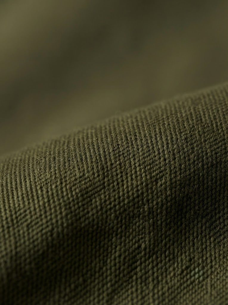 Olive Green Chino, texture view