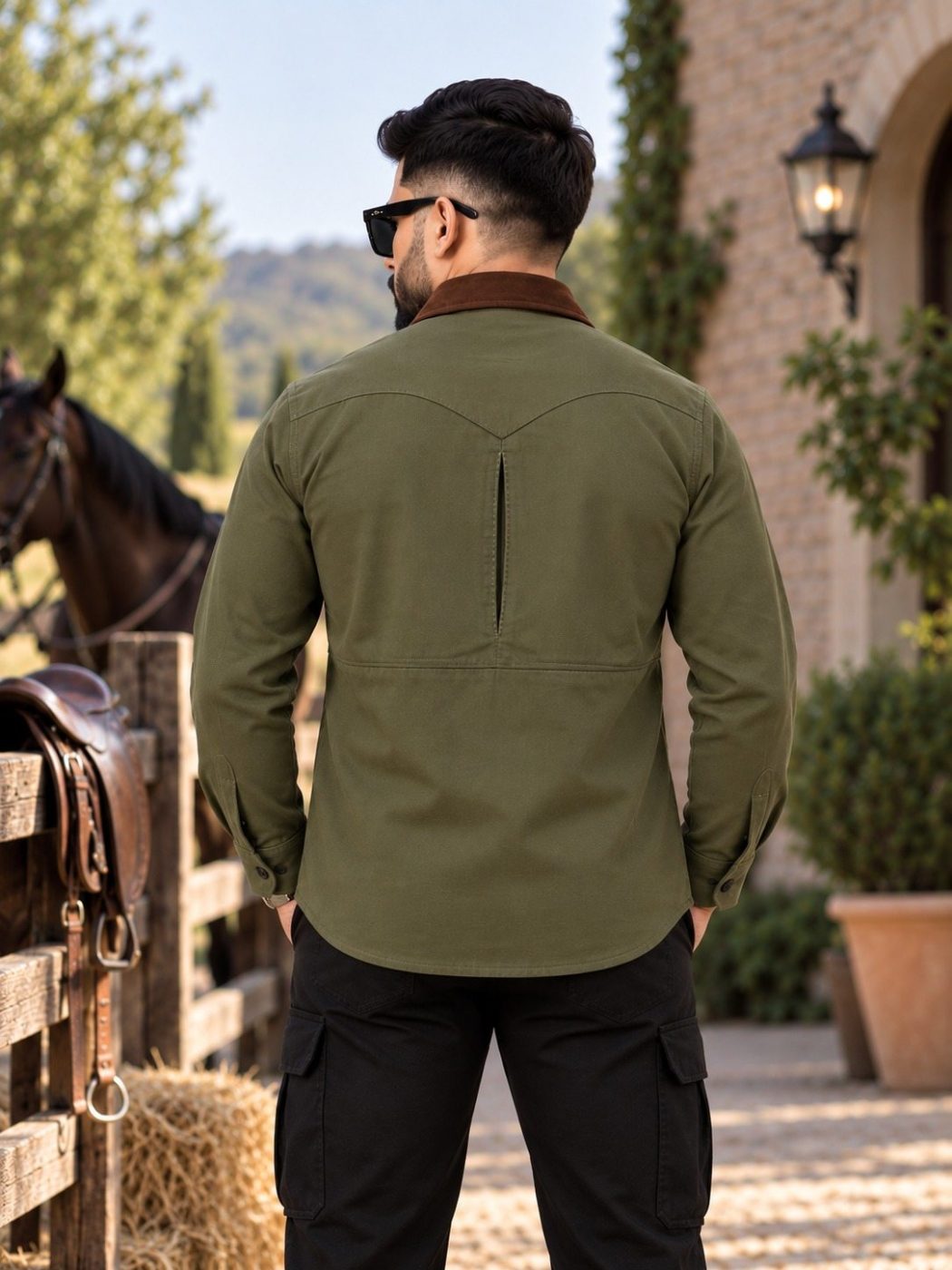 Olive Ranger Hunter Shirt, view 4