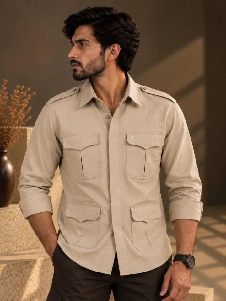 Bemount Sandstone Hunter Shirt, view 1