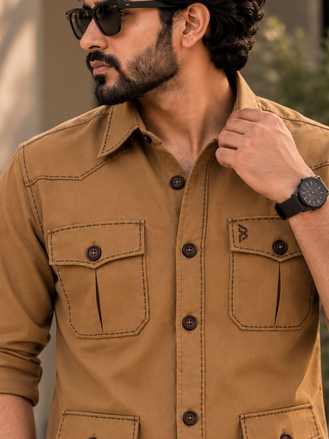 Terra Tan Hunter Shirt, view 5
