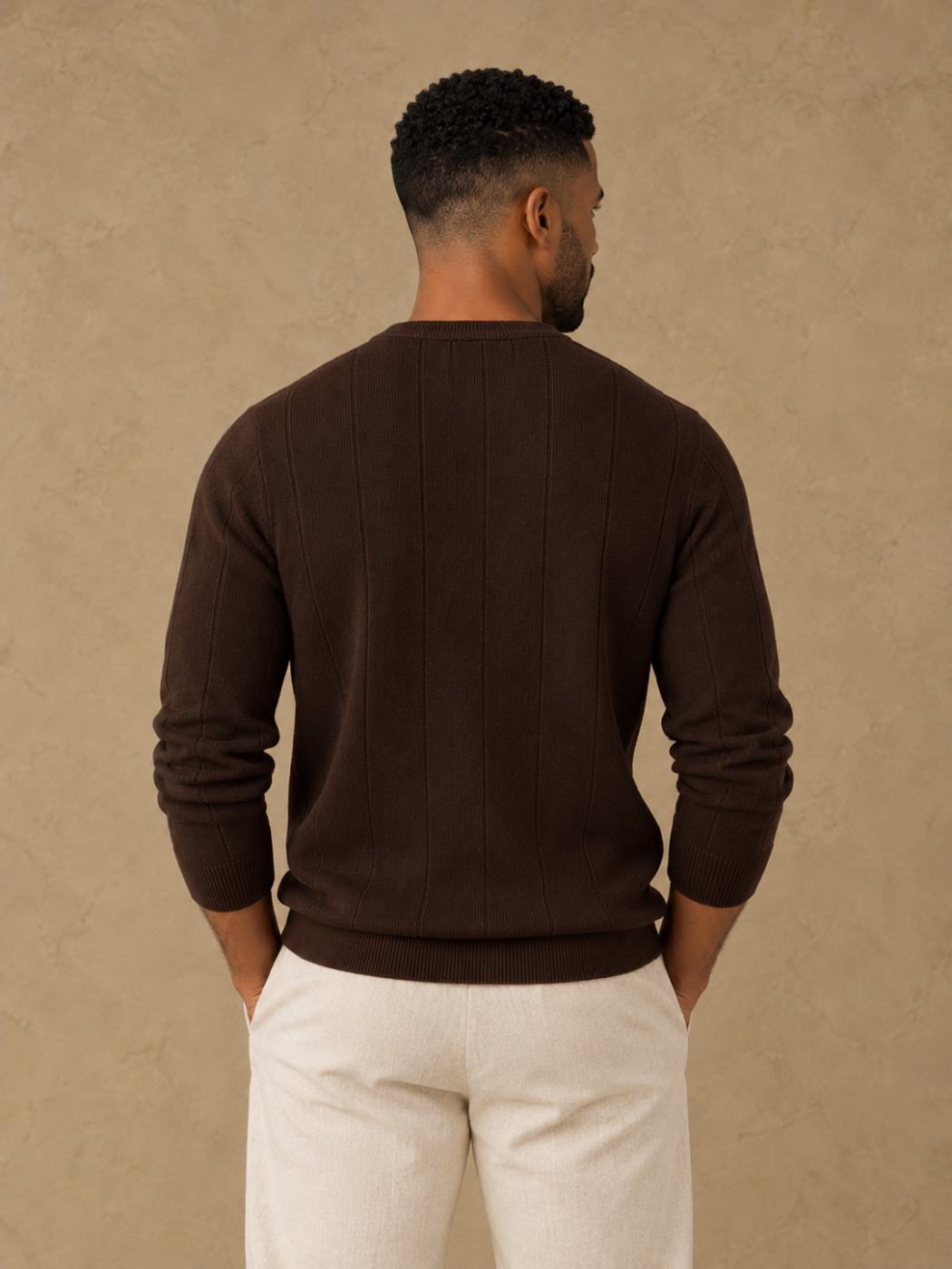 Bemount Bemount Deep Chocolate Core Henley, view 3