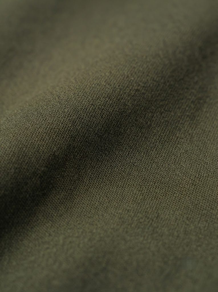 Olive Drab Linen Drawstring Pant, texture img