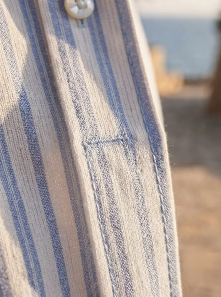 Bemount Beaumont Blue Stripe Shirt