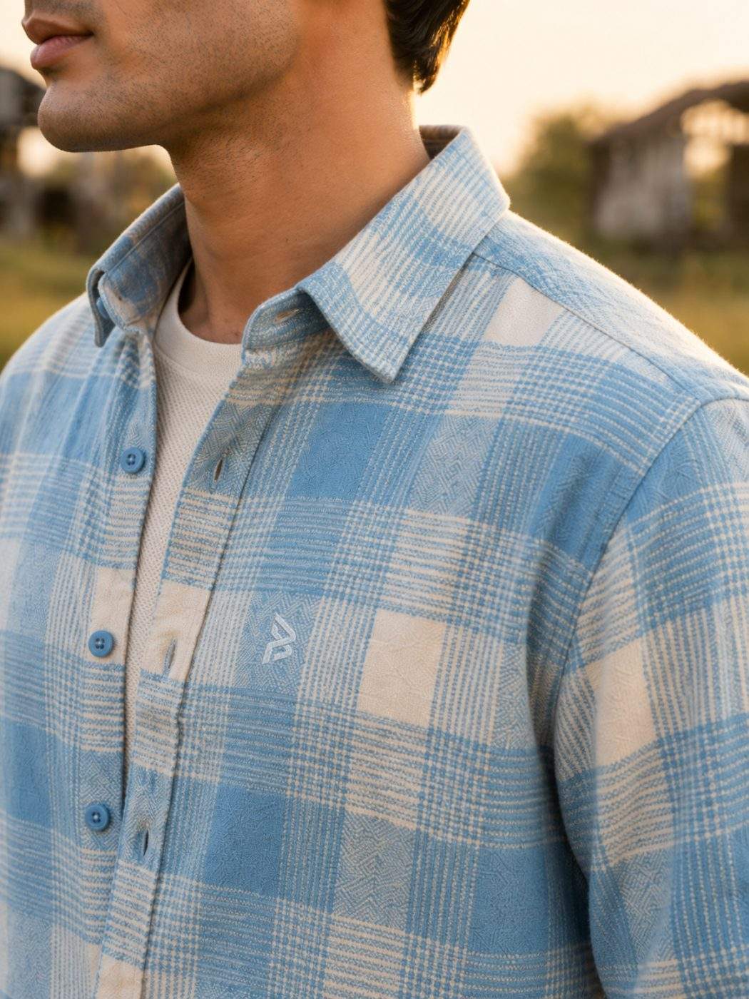 Seaside Cotton-Flannel Shirt