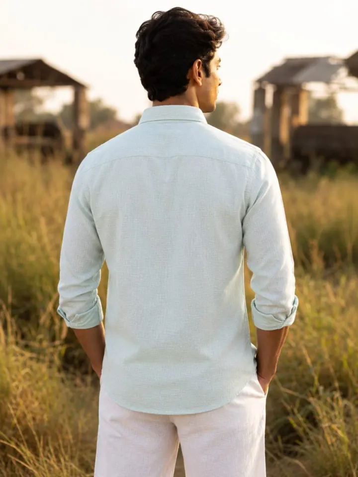 Urban Breeze Linen-Blend Shirt